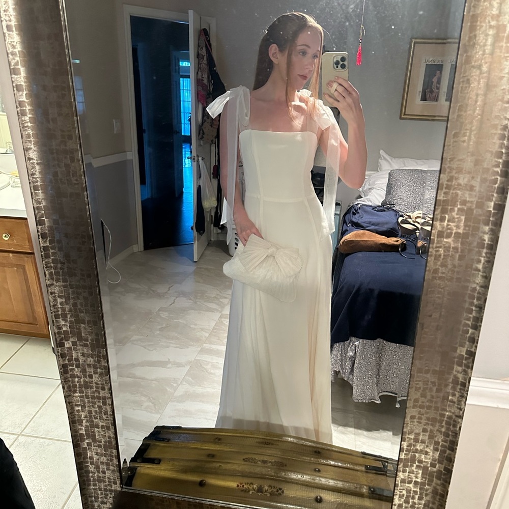 Reformation balsam dress size 4 - Ivory